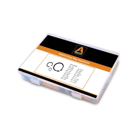 Titan Industrial Supply External Snap Ring Assortment SMPLSR